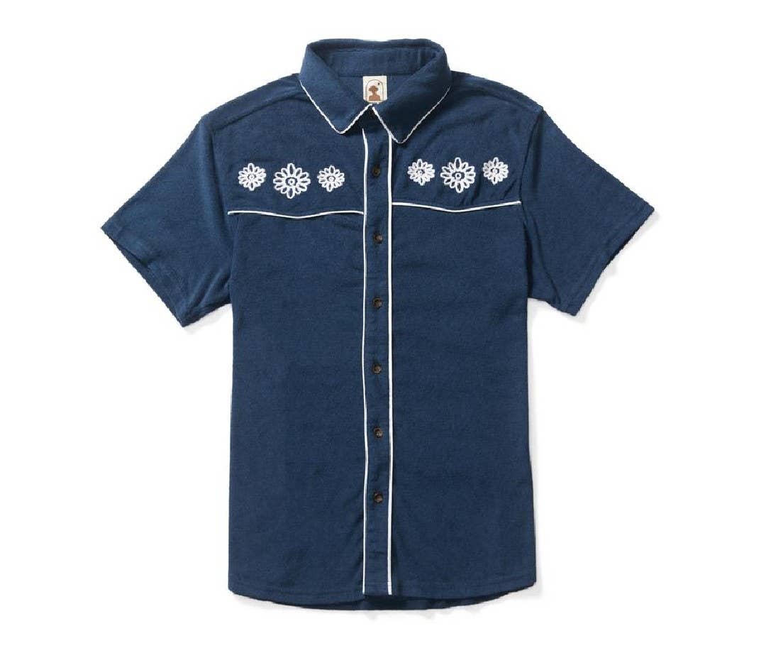 Dandy del Mar Gaucho Terry fabric shirt